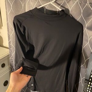 Lululemon Black Athletic Long sleeve mockneck